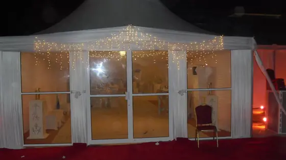 Tent Lighting Arrangement