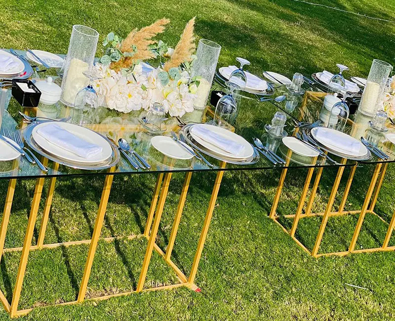 Golden Dining Table